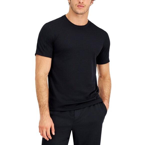 Id Ideology Men's Birdseye Tshirt Black Size S - Picture 1 of 1